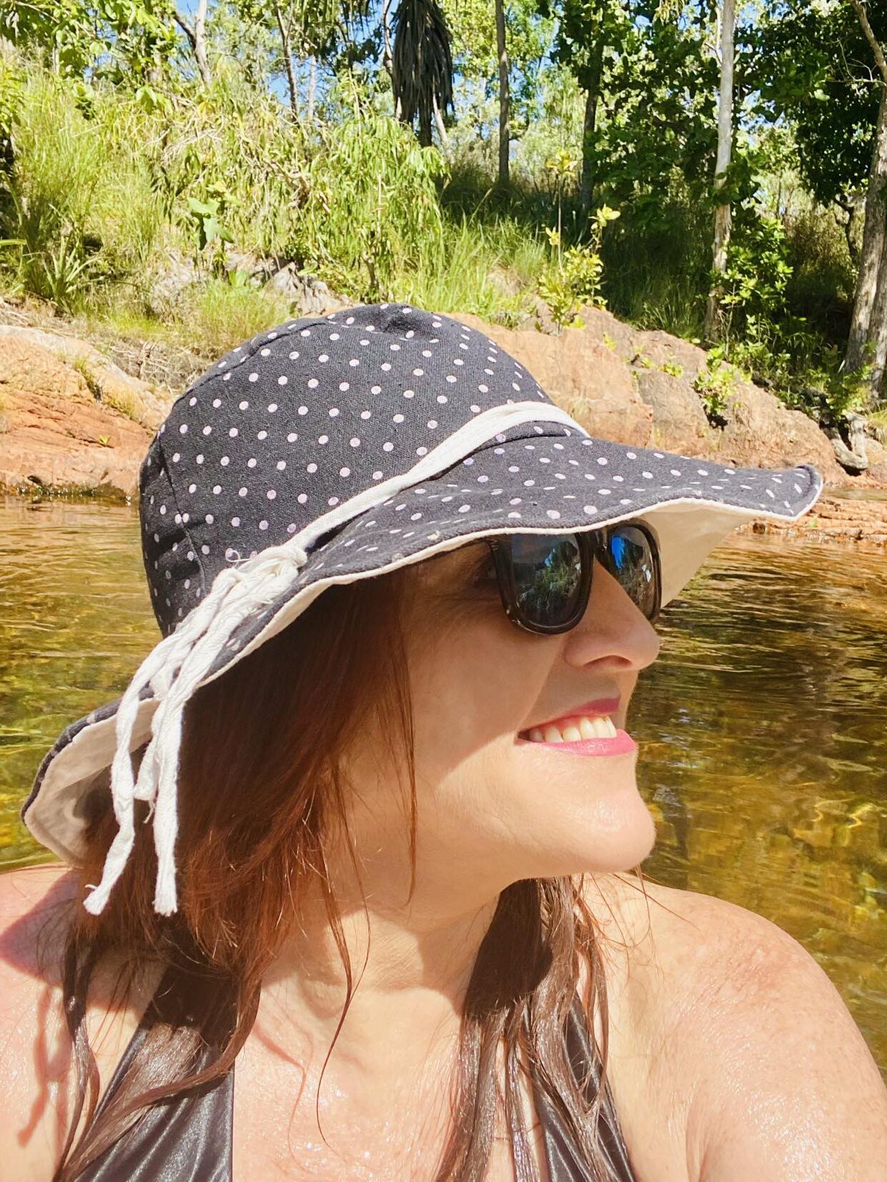 kenzie at Buley Rockhole, Litchfield National Park