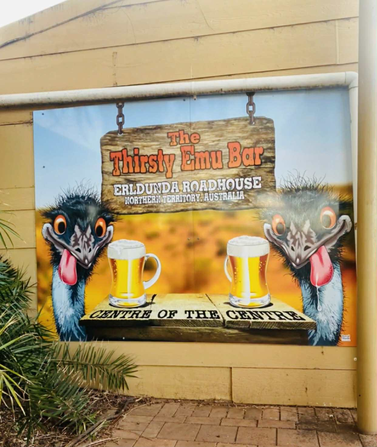 The Thirsty Emu Bar - Erldunda