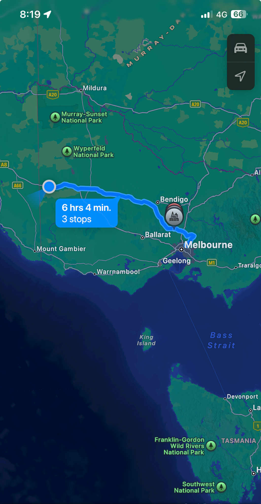 Taking the back roads